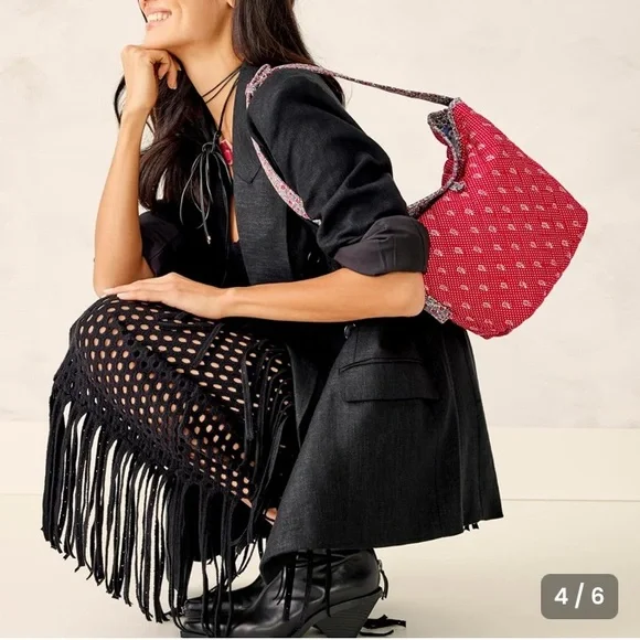 Vera Bradley Premium Cotton Astoria Shoulder Bag - Picture 5 of 14